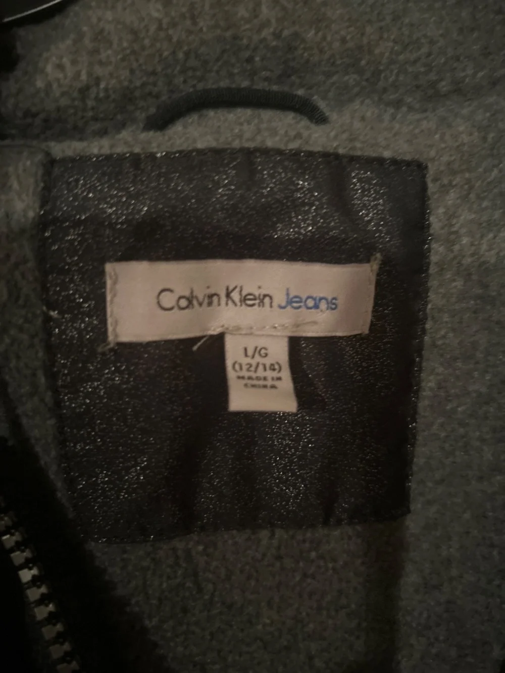 Black Calvin Klein Winter Coat